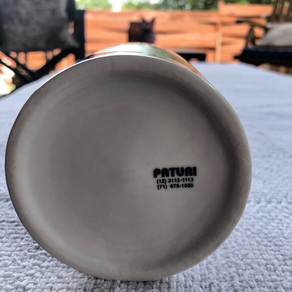 Caipirinha Pot Mug Ceramic Salvador Bahia How to Make Drink Recipe Cocktail - Picture 6 of 8